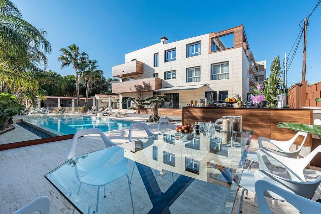 Apartamento 5 Stelle Piscina, Jacuzzi, Wifi - 2 Min Dal Mare Miami Platja  Exterior foto